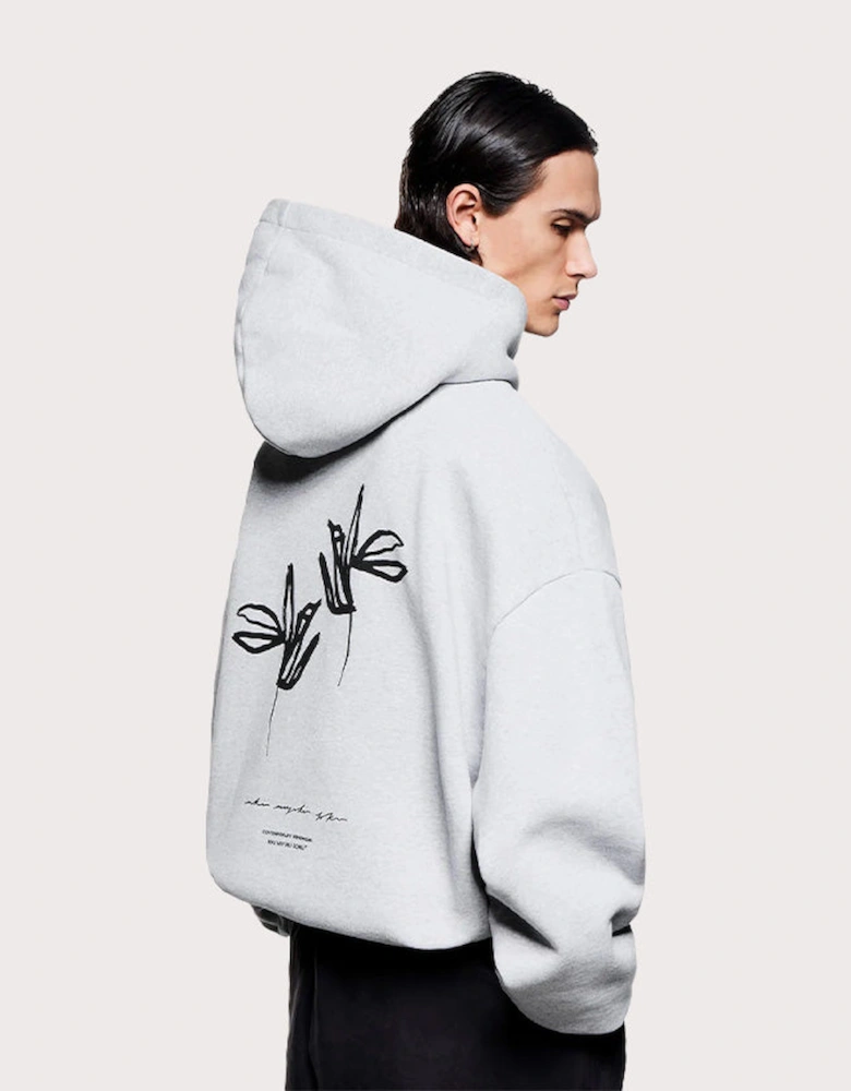 Ink Flower Hoodie