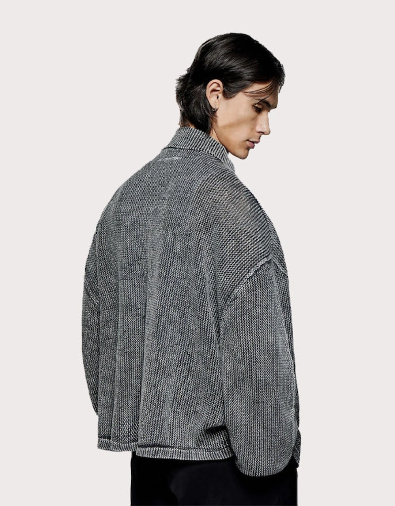 Pigment Dyed Loose Gauge Track Jacket
