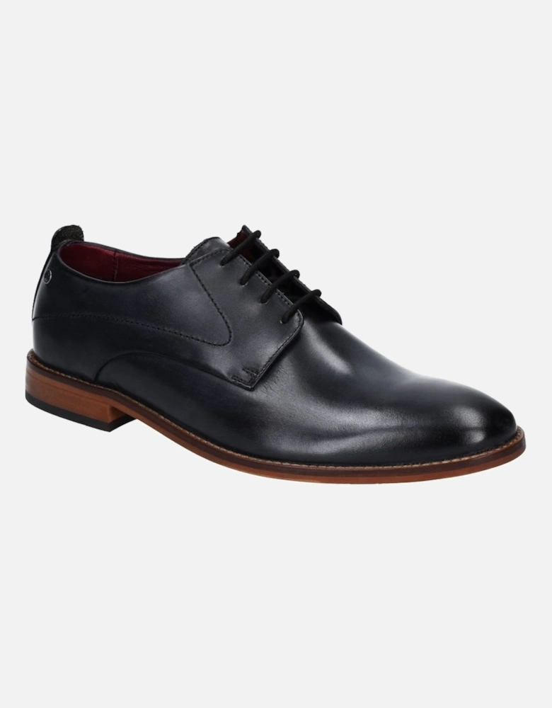 Script Washed Mens Derby Shoes
