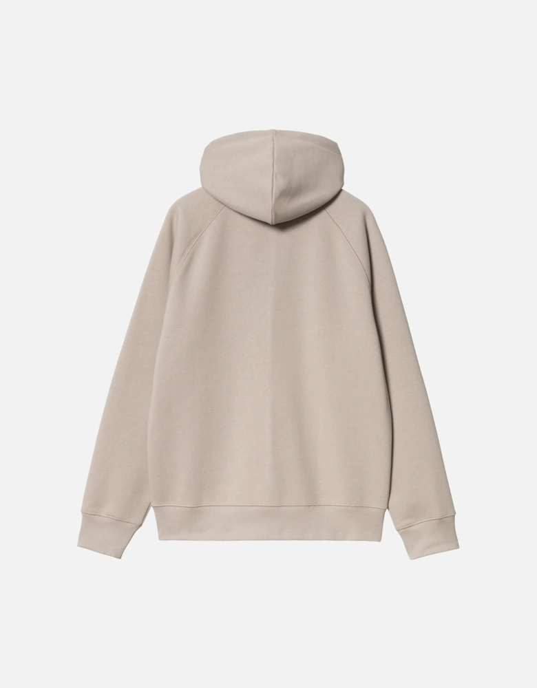 Hooded Chase Zip-up Jacket - Beige