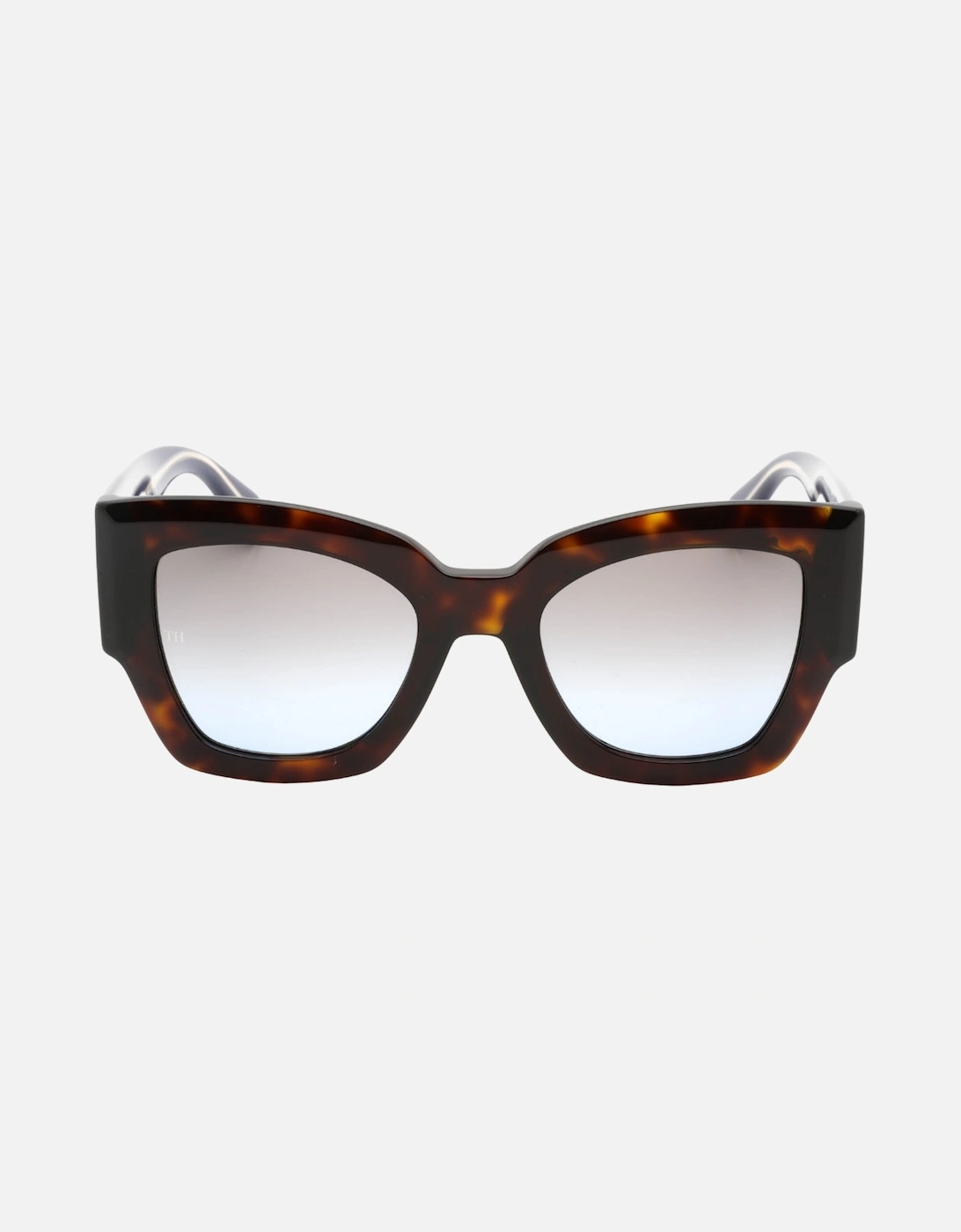 Thick Framed Dark Havana Brown Sunglasses