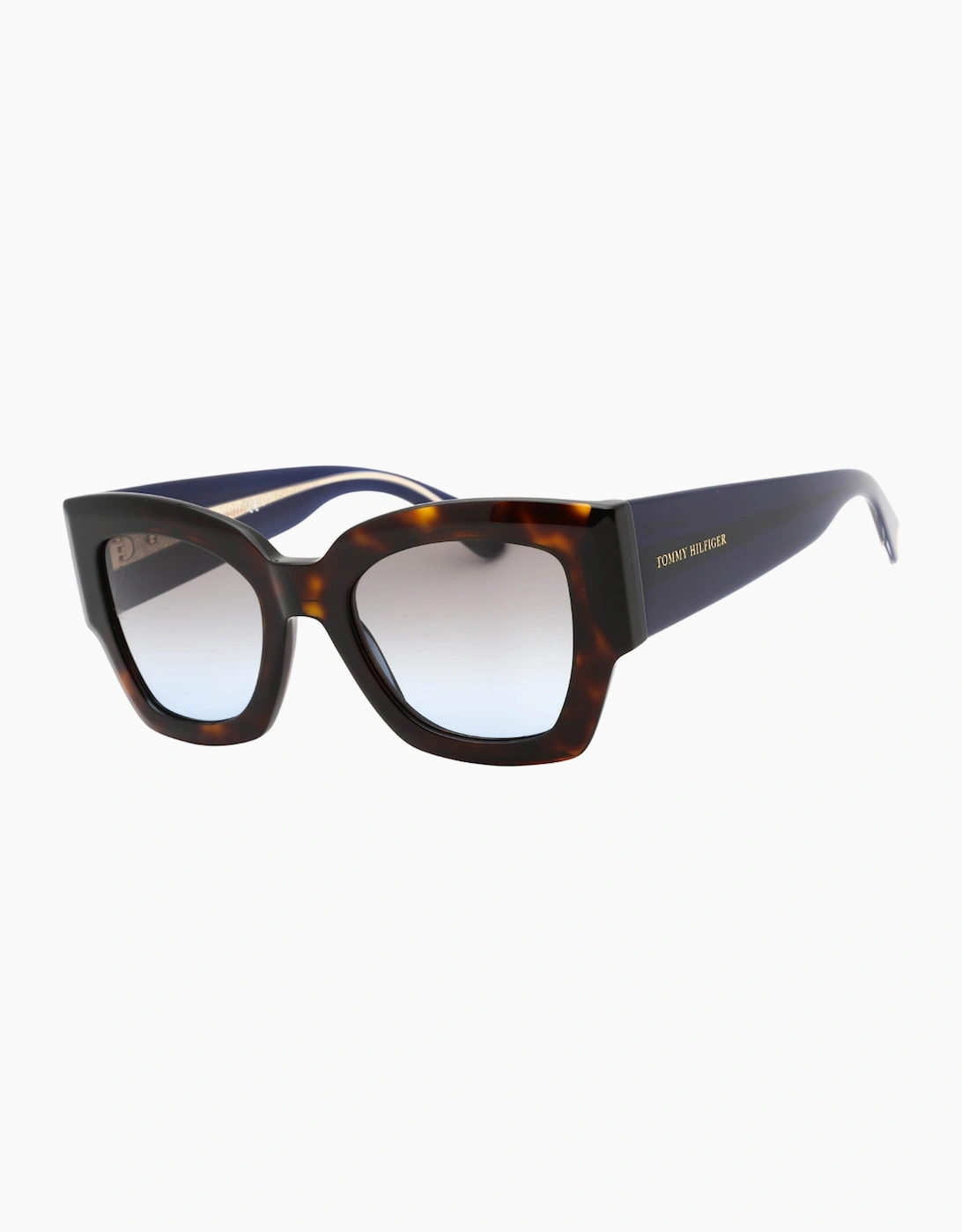 Tommy Hilfiger Men's Dark/Brown Thick Framed Havana Sunglasses - Size: One Size