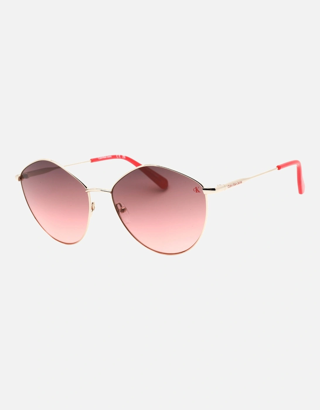 Gold Framed Pink Gradient Sunglasses, 3 of 2