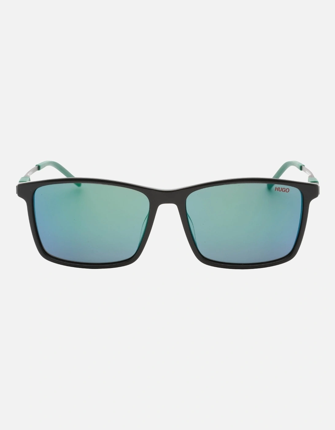 Green Multilayer Lensed Green Framed Sunglasses