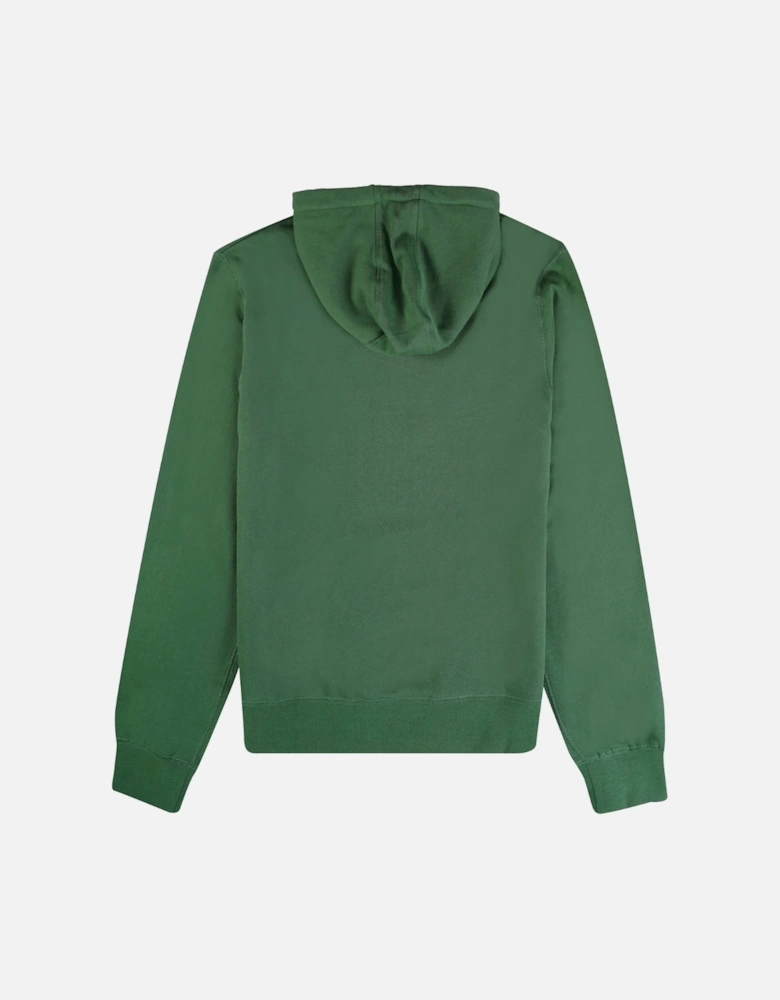 Aquascutum Active Small Logo Green Hoodie