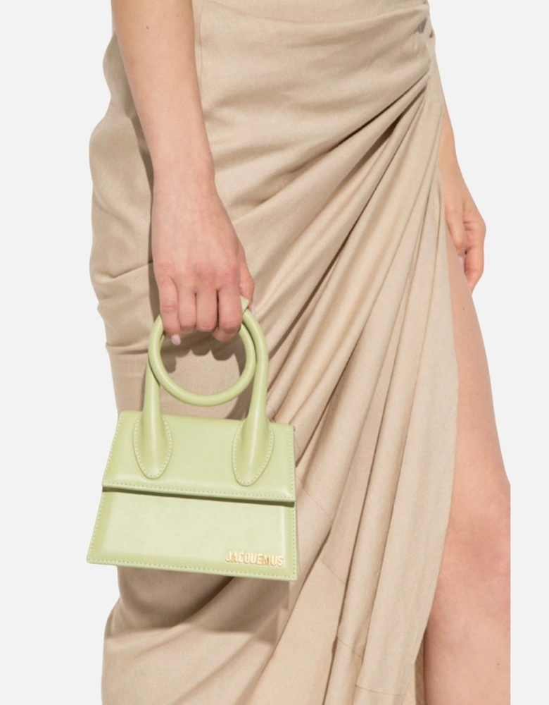 Le Chiquito Noeud Light Green Bag