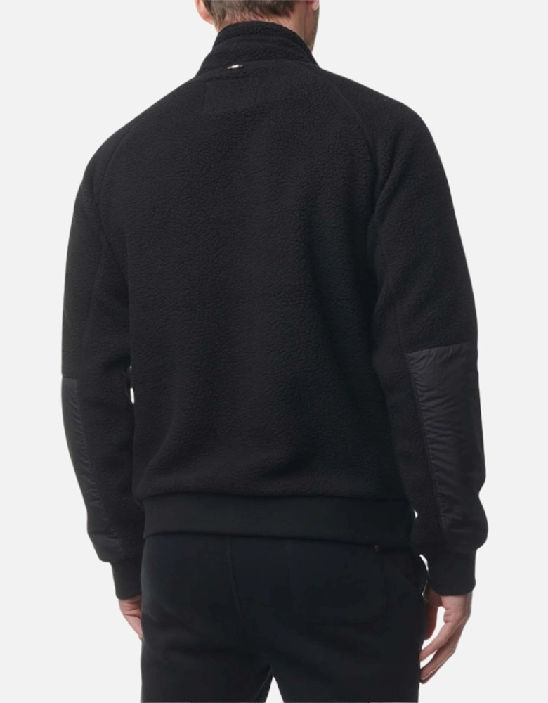 Aquascutum Active One Black Sherpa Jacket