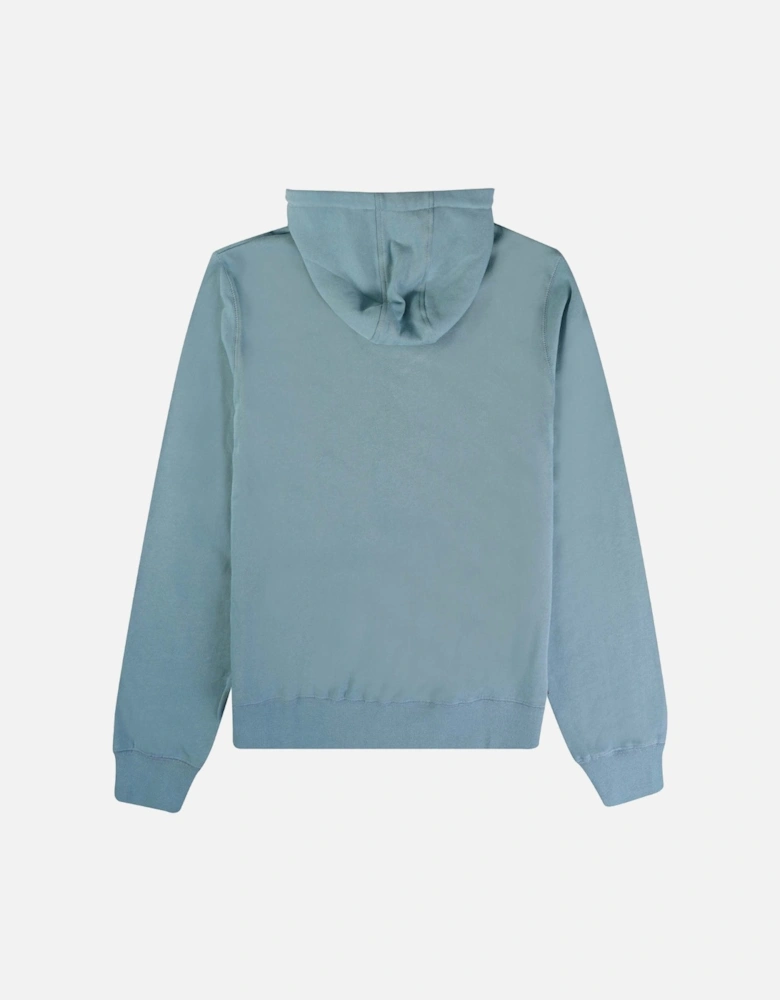 Aquascutum Active Small Logo Blue Hoodie