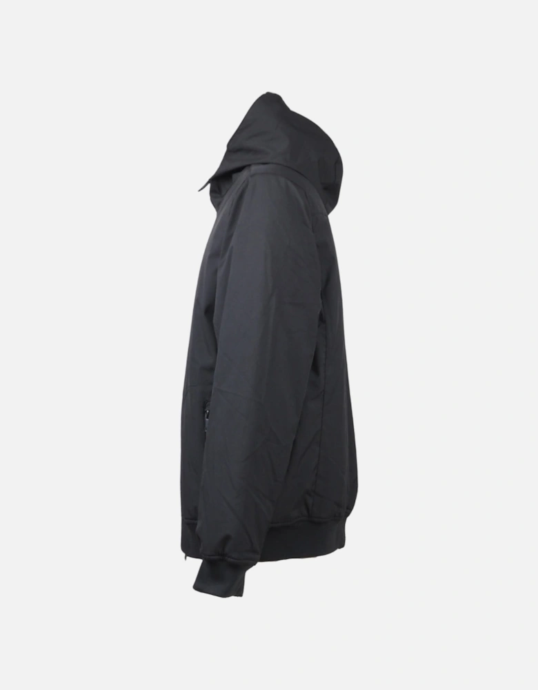 Aquascutum Active Black Hooded Jacket