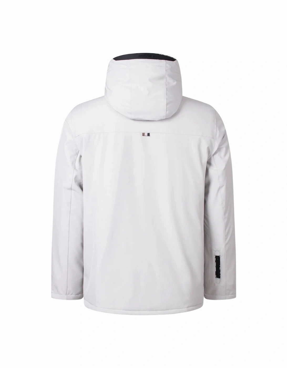 Aquascutum Active Shell Mid White Parka Jacket