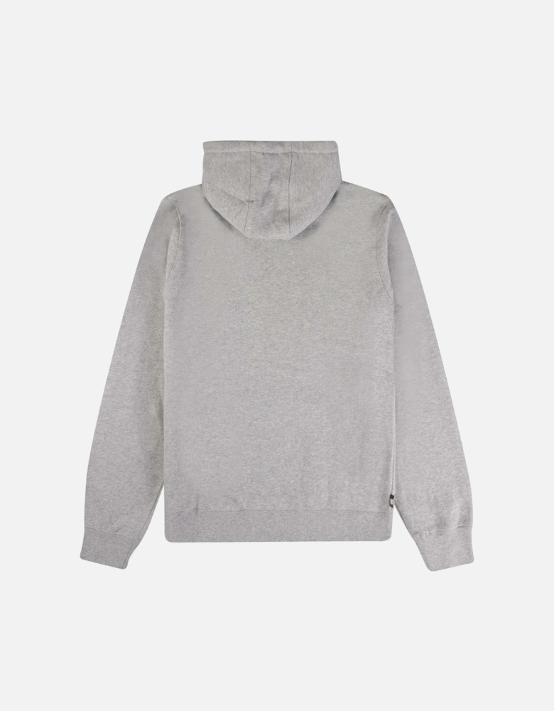Aquascutum Active Big Logo Light Grey Hoodie