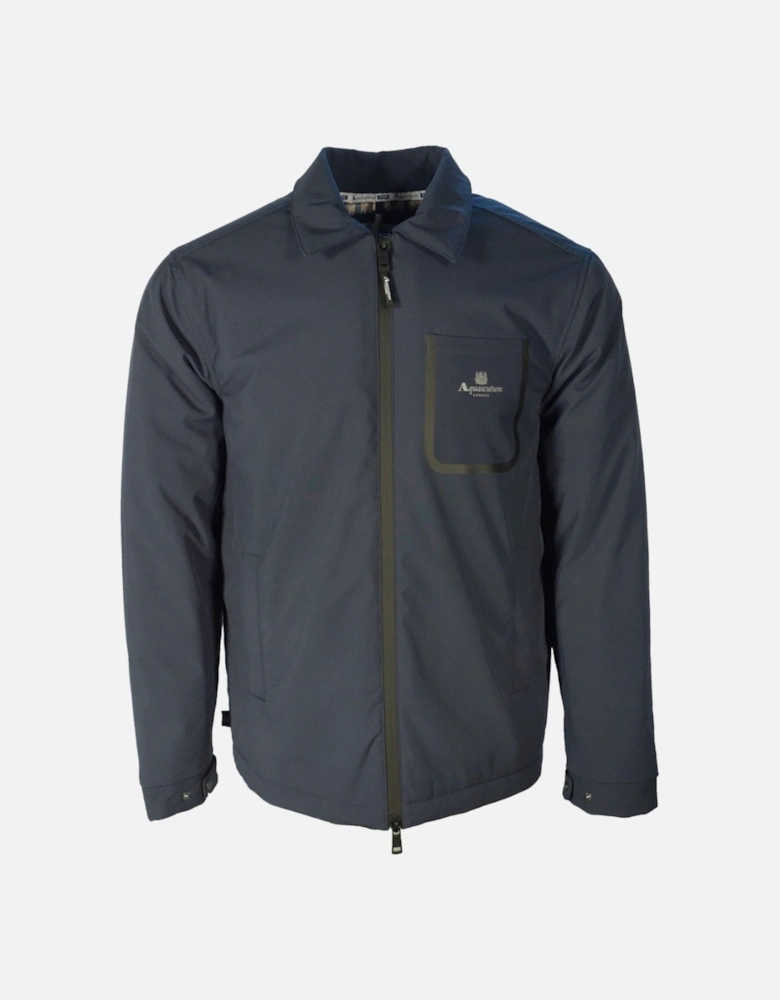 Aquascutum Active Coach Navy Blue Jacket