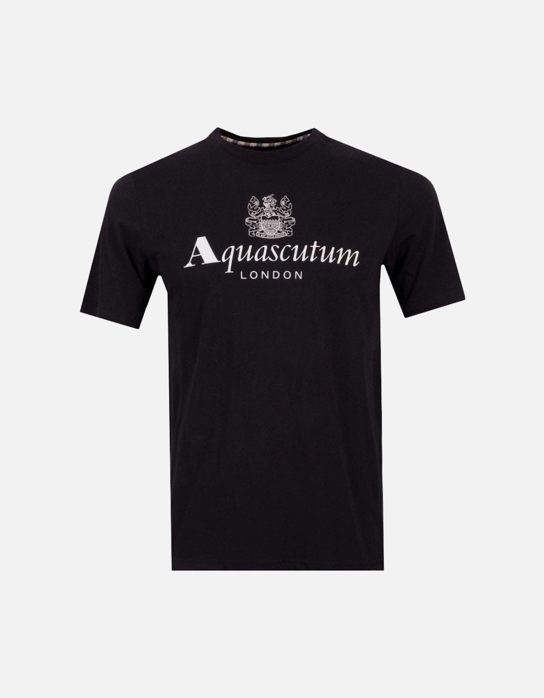Aquascutum Active Big Logo Black T-Shirt, 3 of 2