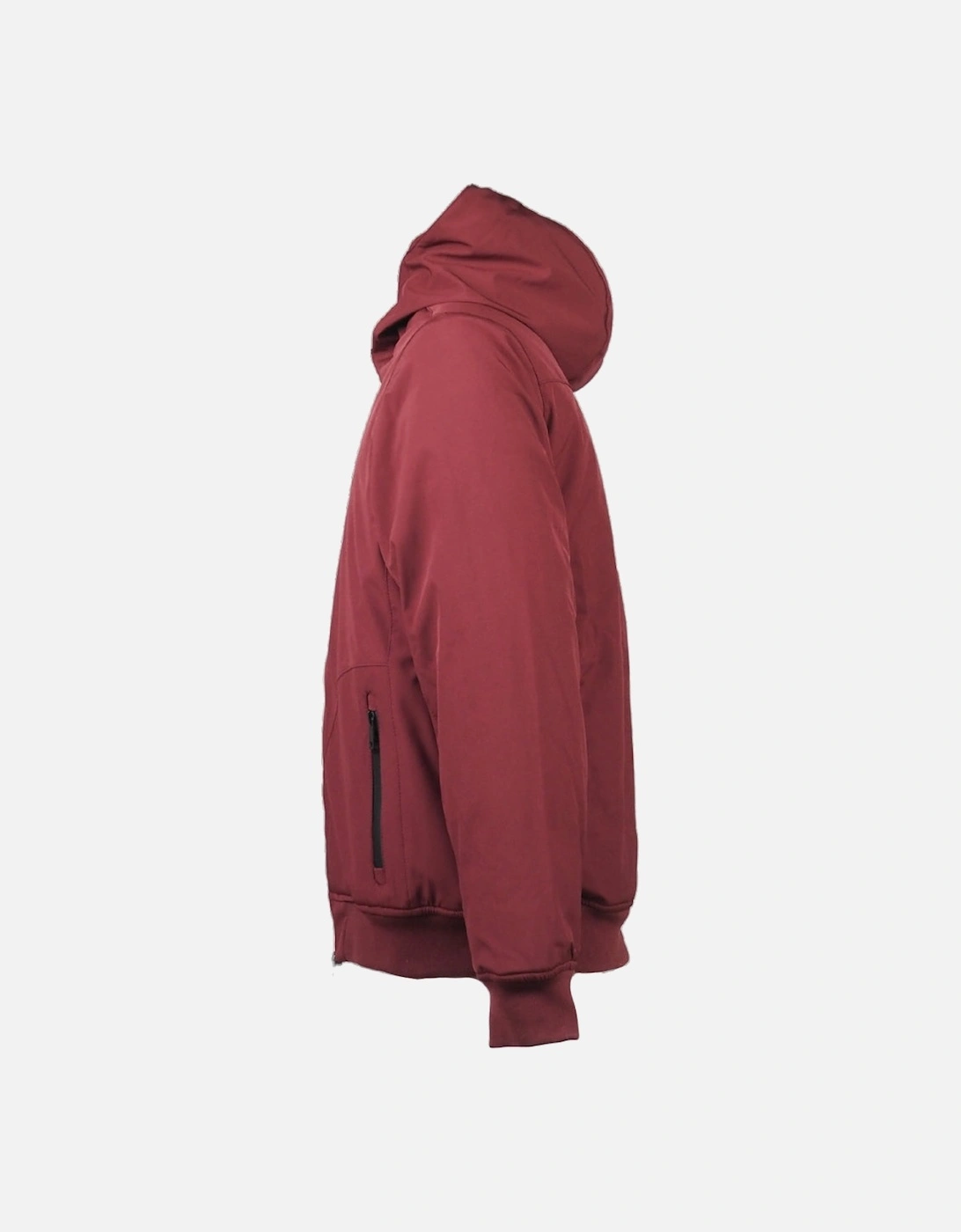 Aquascutum Active Hooded Burgundy Jacket