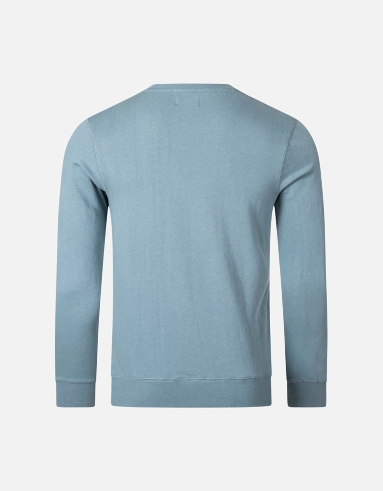 Aquascutum Active Big Logo Blue Sweatshirt