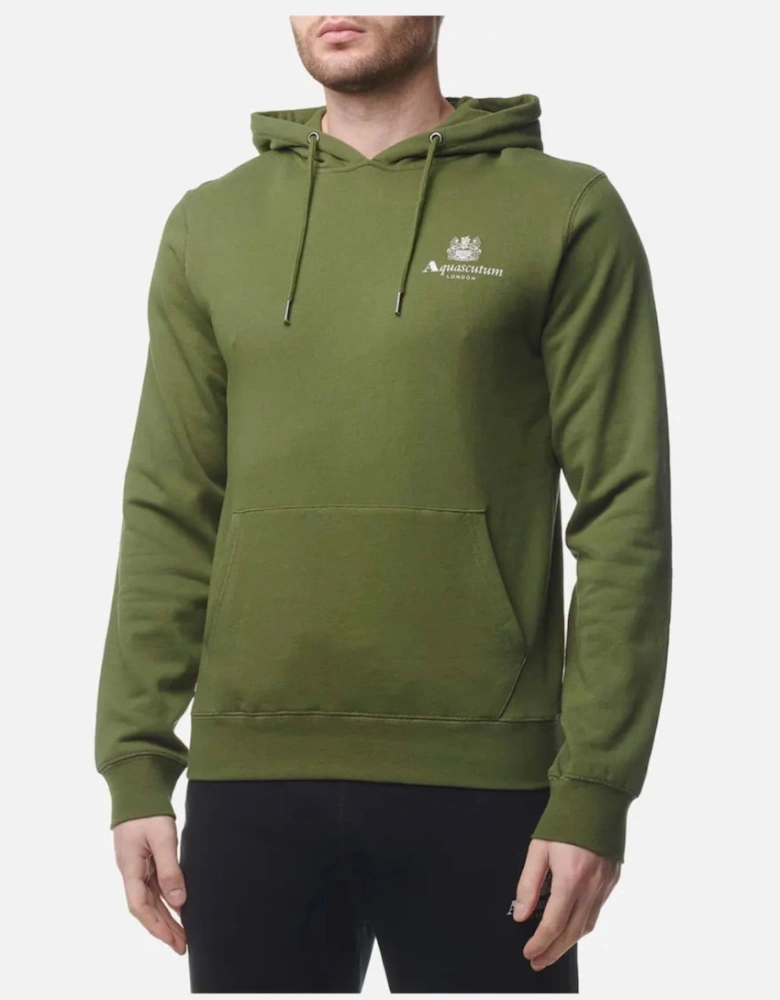Aquascutum Active Big Logo Green Hoodie