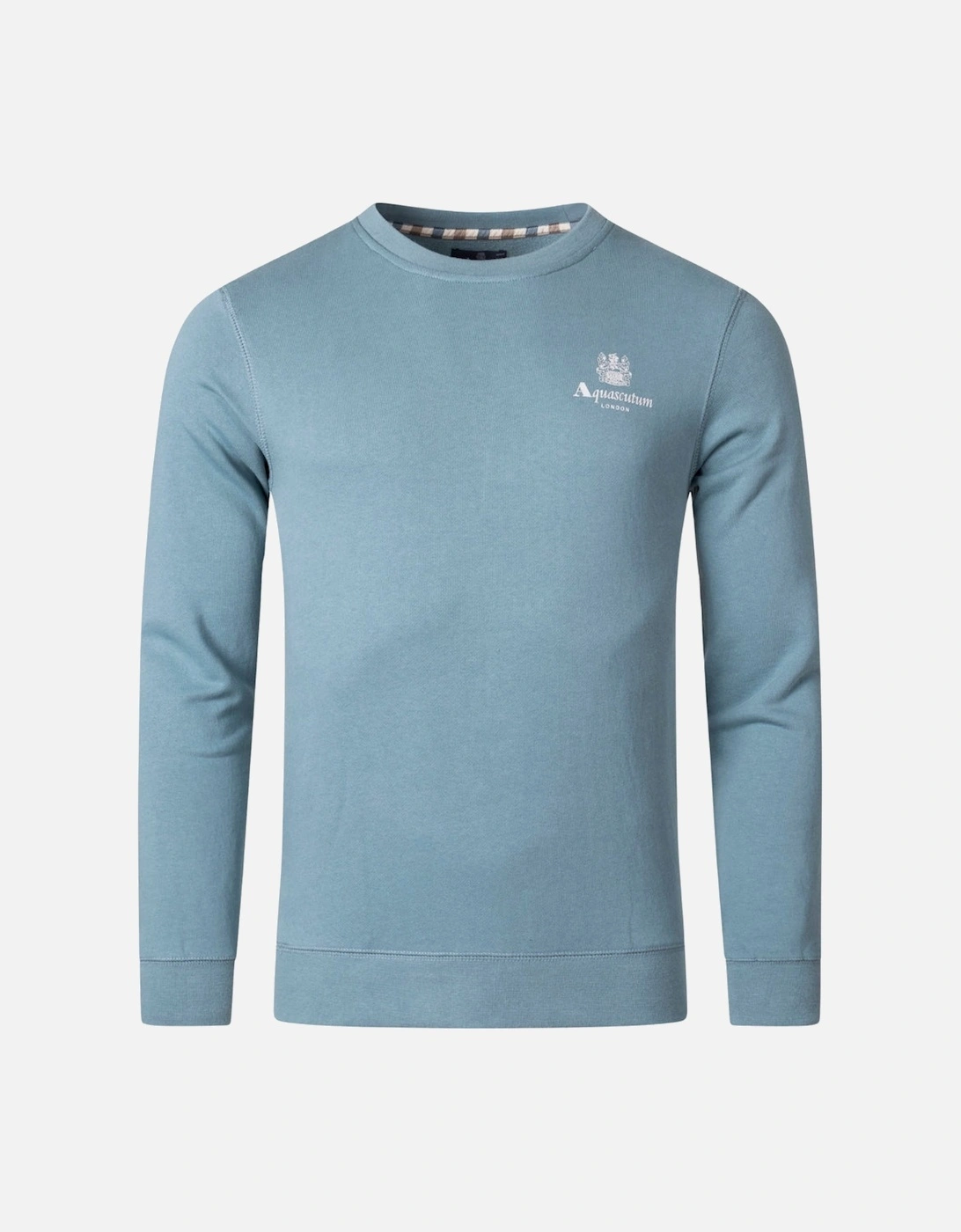 Aquascutum Active Small Logo Blue Sweatshirt, 4 of 3