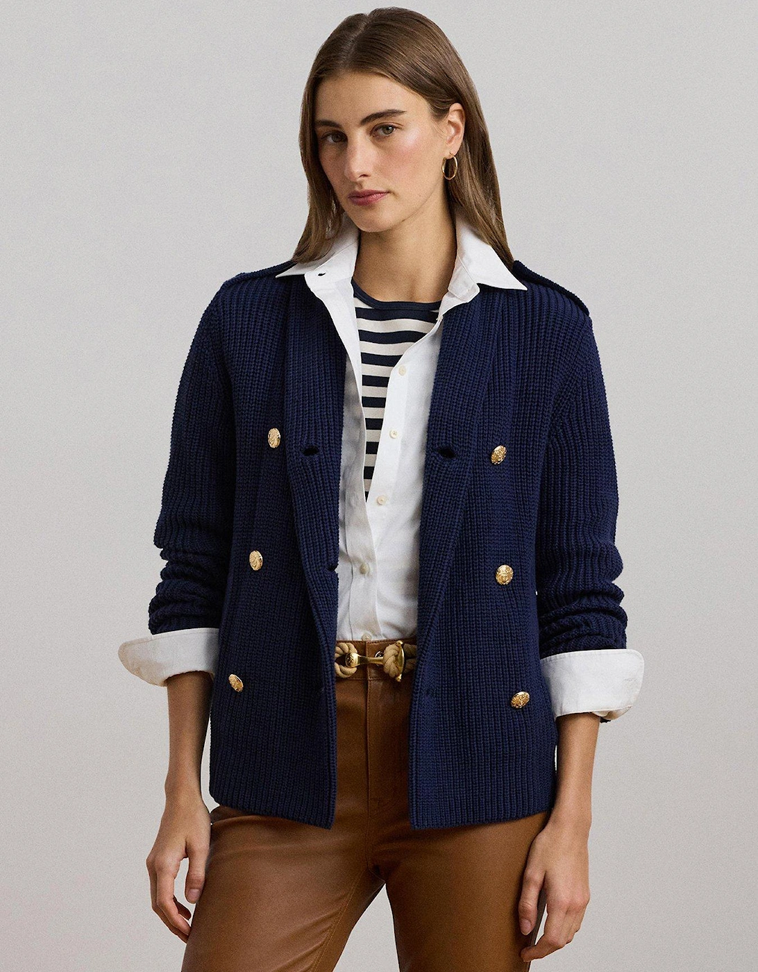 Wilmat Unlined Bomber Jacket - Navy, 2 of 1