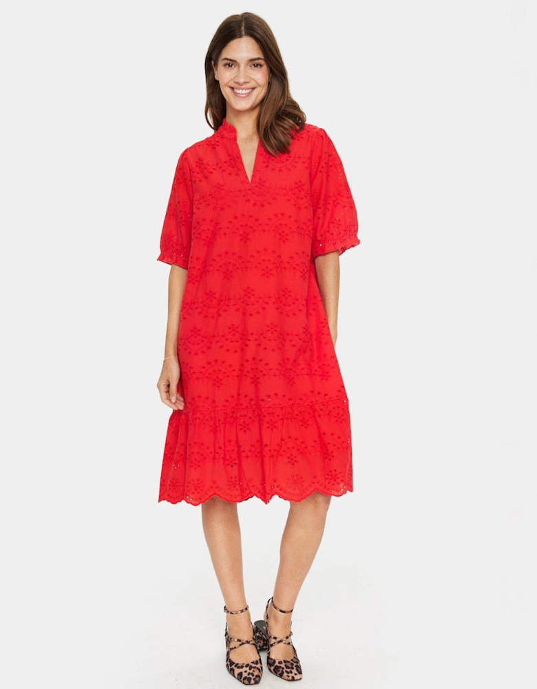 Geleksa Dress - Red