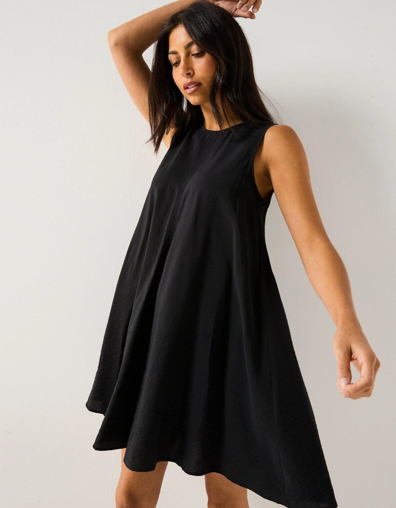 Barbara Sleeveless Dress Woven - Black