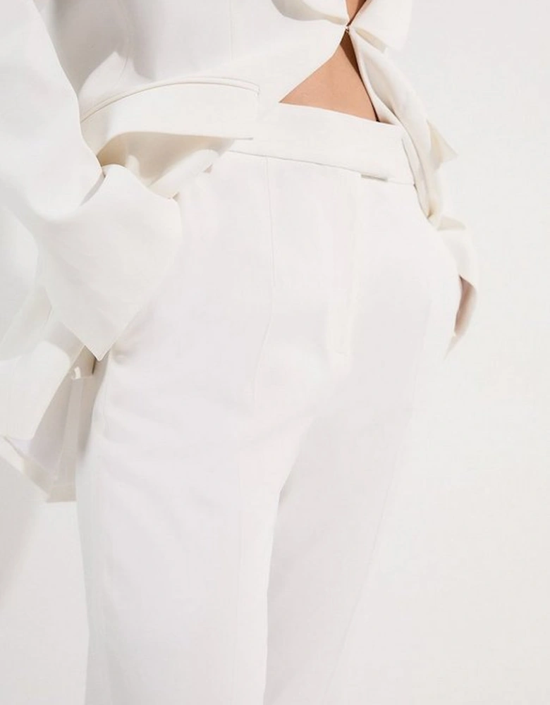 Polished Tailored Kick Flare Trouser