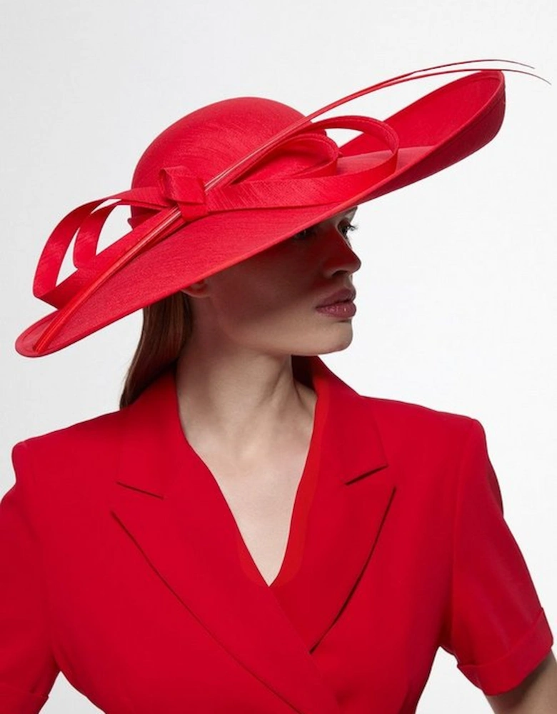 Quill Bow Detailed Disk Fascinator