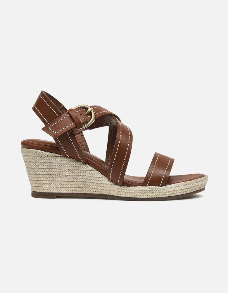 Lavender Road Midi Wedge Saddle