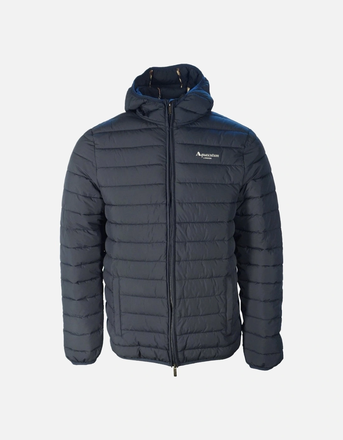 Aquascutum Active 100GR Hooded Navy Blue Jacket, 3 of 2