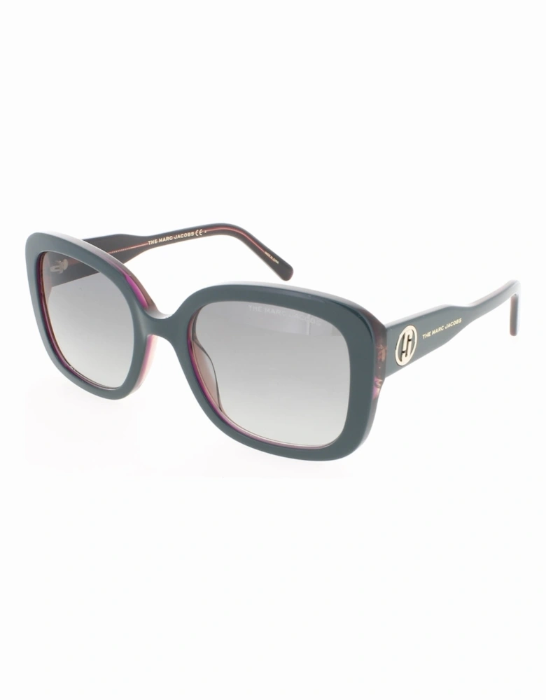 Teal Green Framed Sunglasses