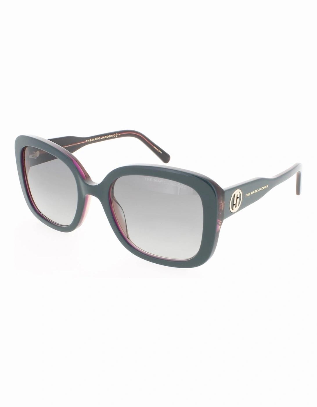 Teal Green Framed Sunglasses, 2 of 1
