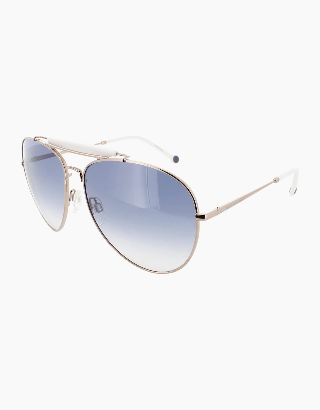 Tommy Hilfiger Women's Tommy Hilfiger White Bar Gold Sunglasses