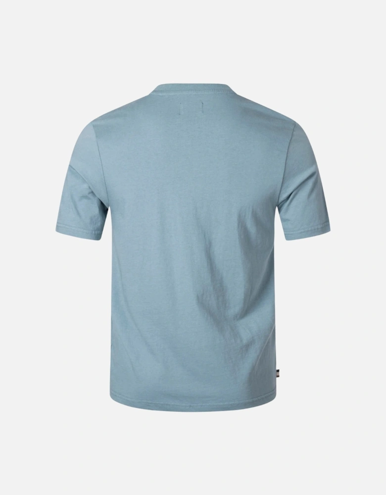 Aquascutum Active Big Logo Blue T-Shirt