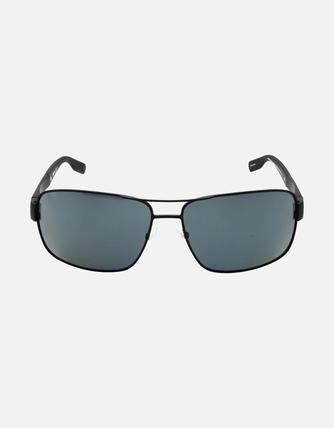 Matte Black AH Gray Polarized Lensed Sunglasses