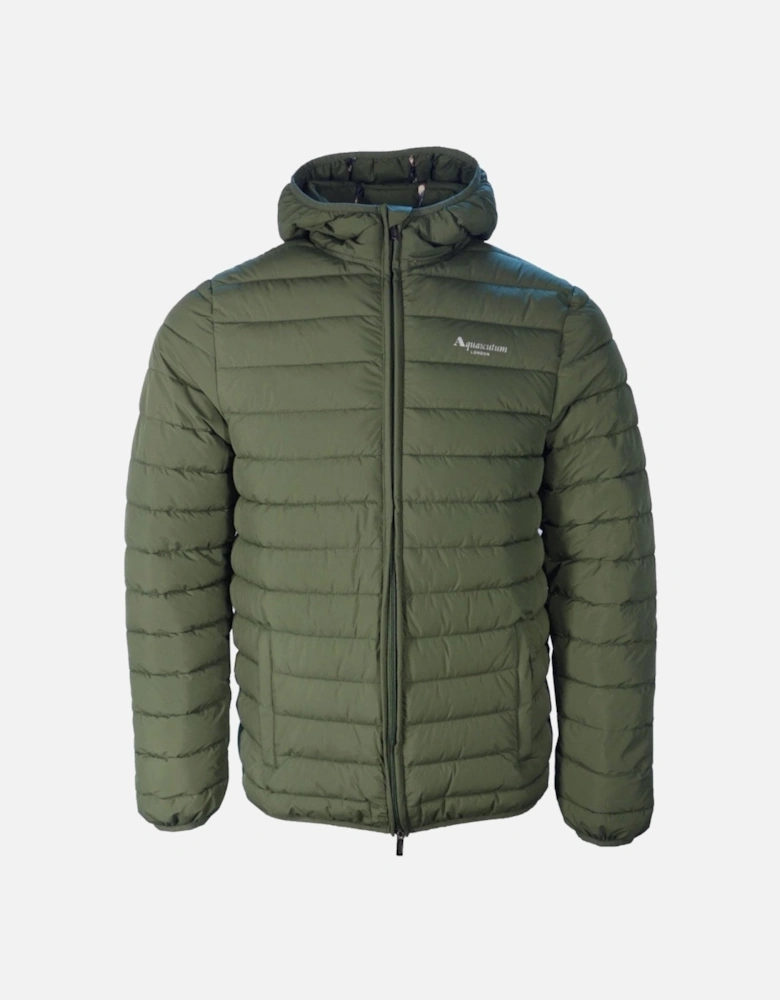 Aquascutum Active 100GR Hooded Green Jacket