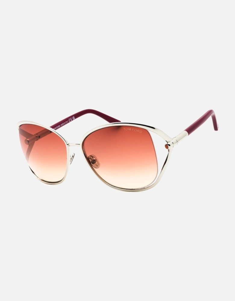 Marta Shiny Palladium Silver Sunglasses