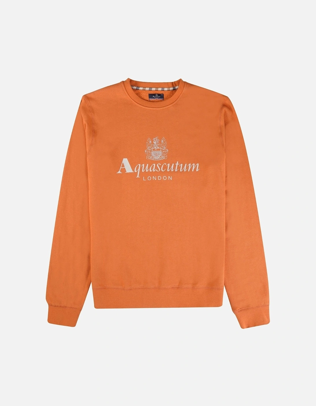 Aquascutum Active Big Logo Orange Sweatshirt, 3 of 2