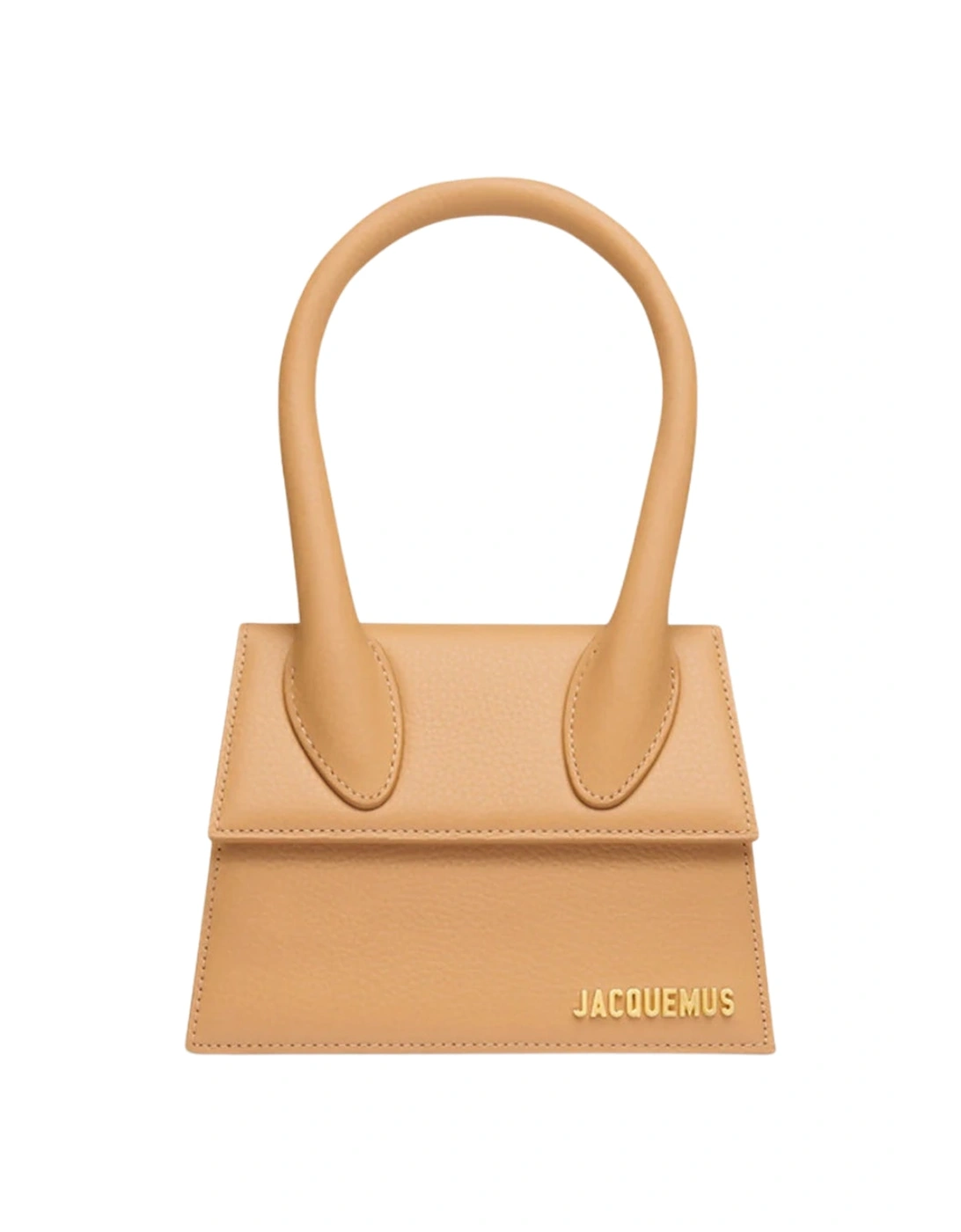 Women's Jacquemus Le Chiquito Moyen Camel Brown Bag - Size: ONE size