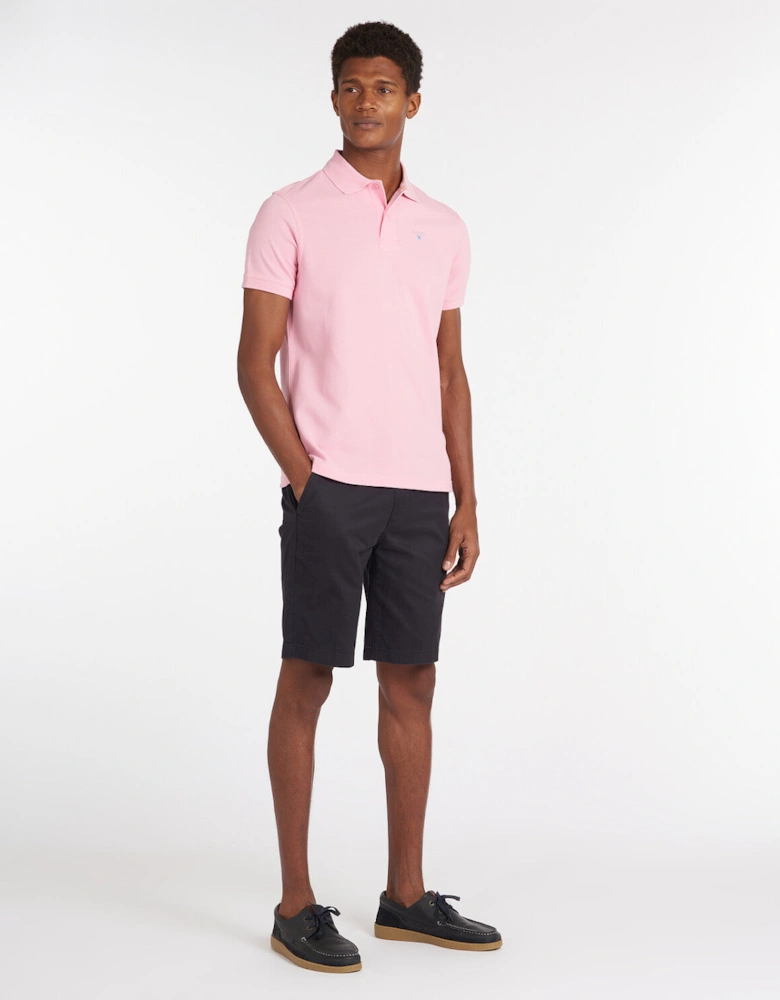 Sports Polo Shirt - Pink