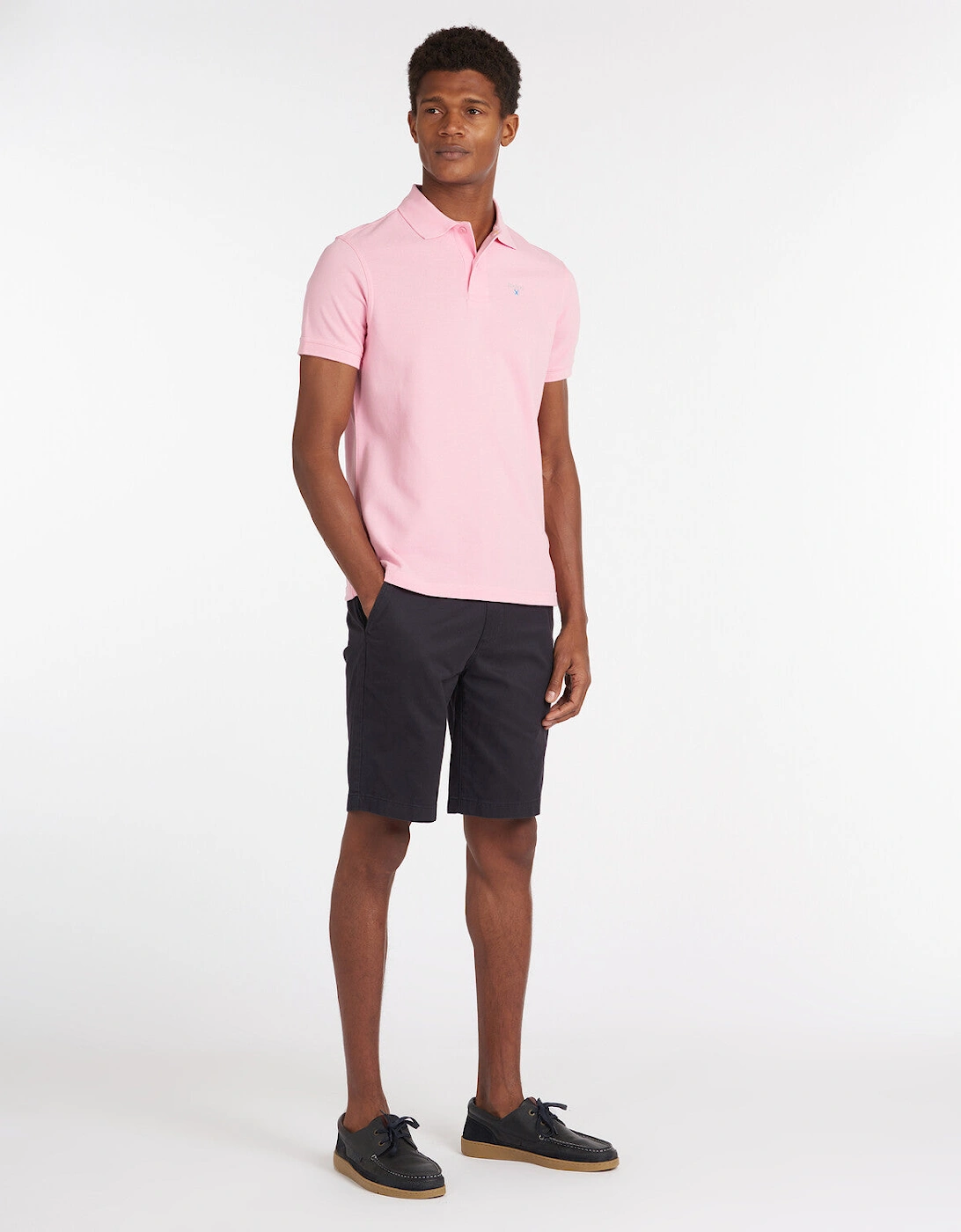 Sports Polo Shirt - Pink