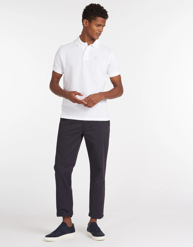 Sports Polo Shirt - White