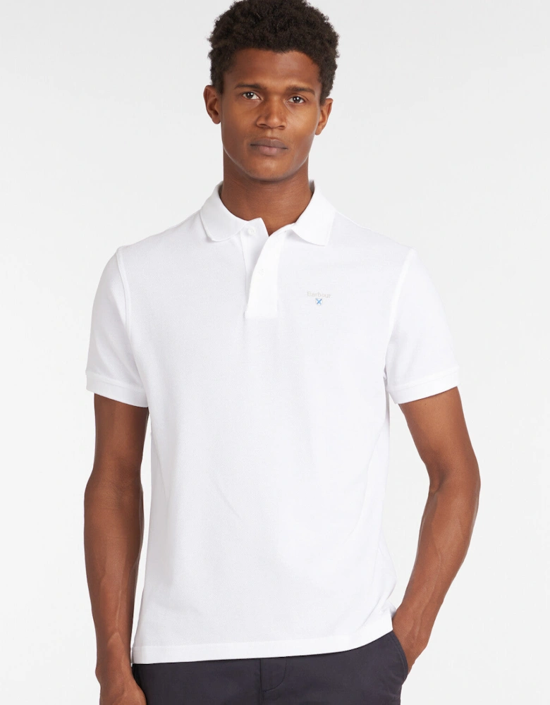 Sports Polo Shirt - White