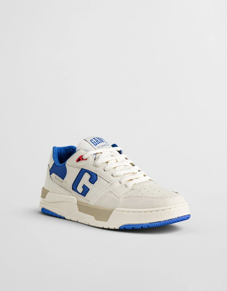 Brookpal Sneaker - Off White / Greece Blue