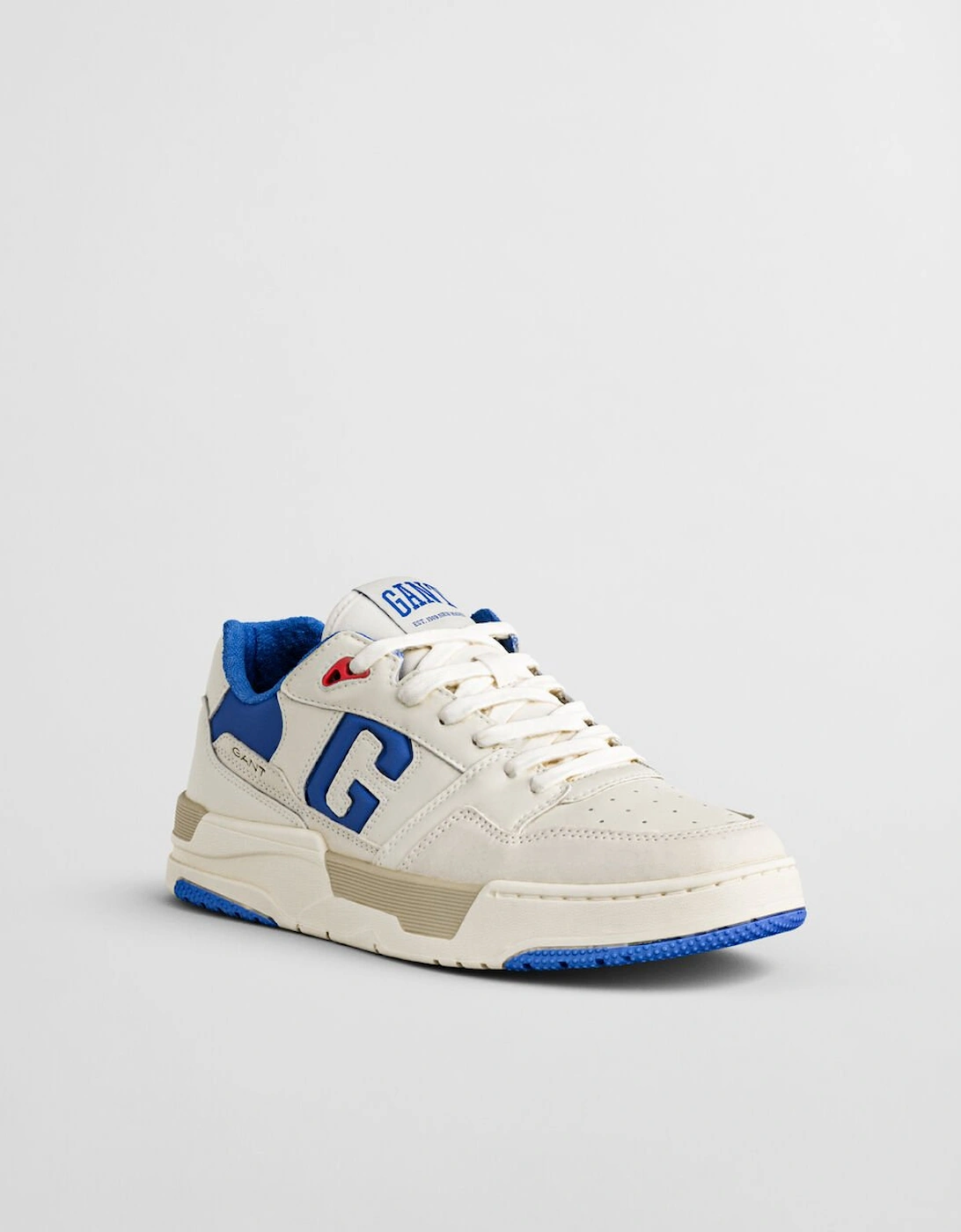 Brookpal Sneaker - Off White / Greece Blue