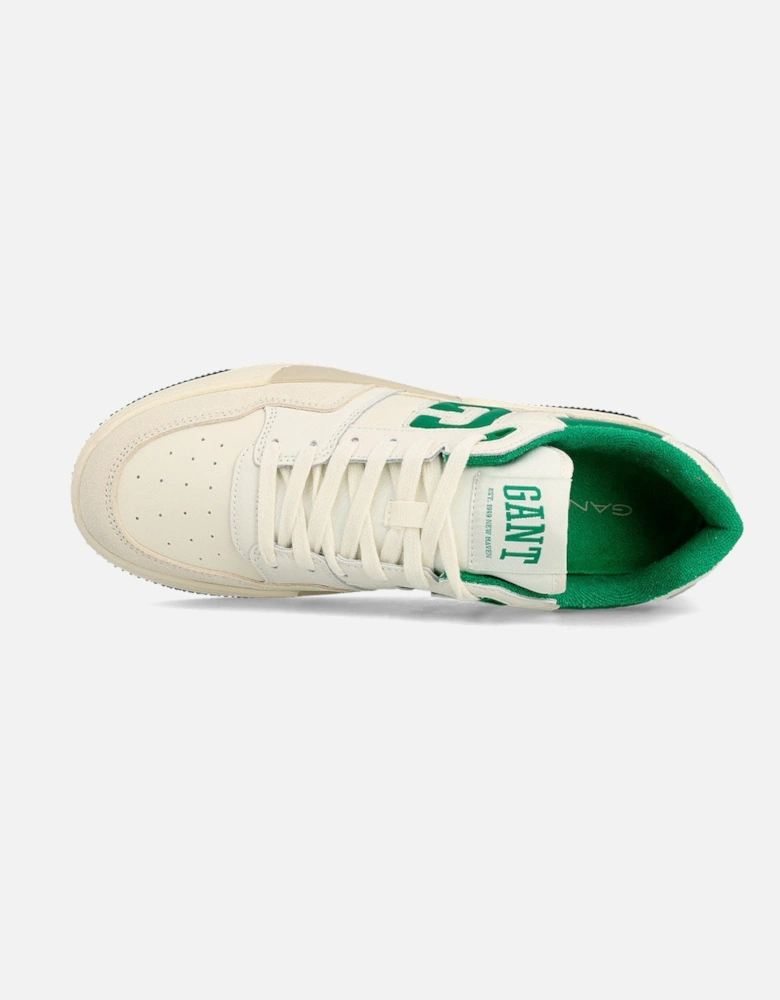 Brookpal Sneaker - Off White / Green