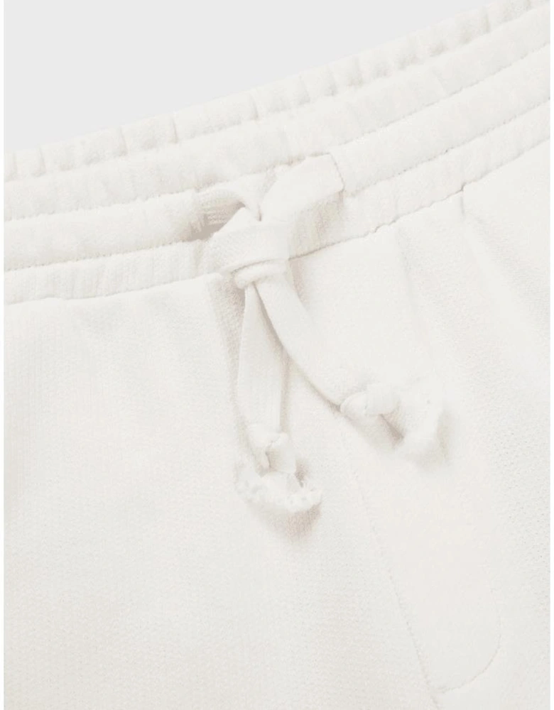 Duold Palm Tree Design Beige Shorts
