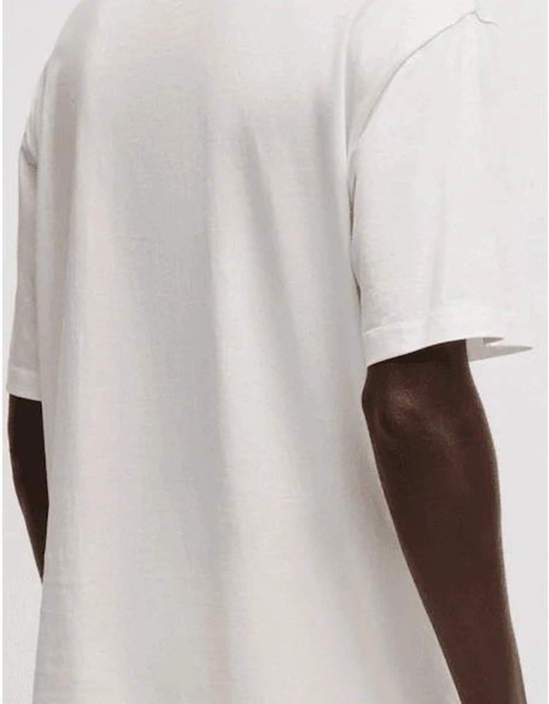 Duwold Palm Tree Print Beige T-Shirt
