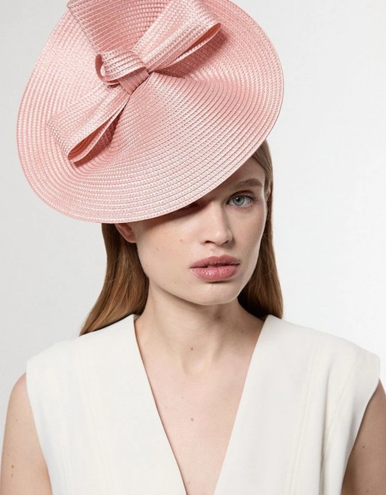 Disk Bow Detailed Fascinator
