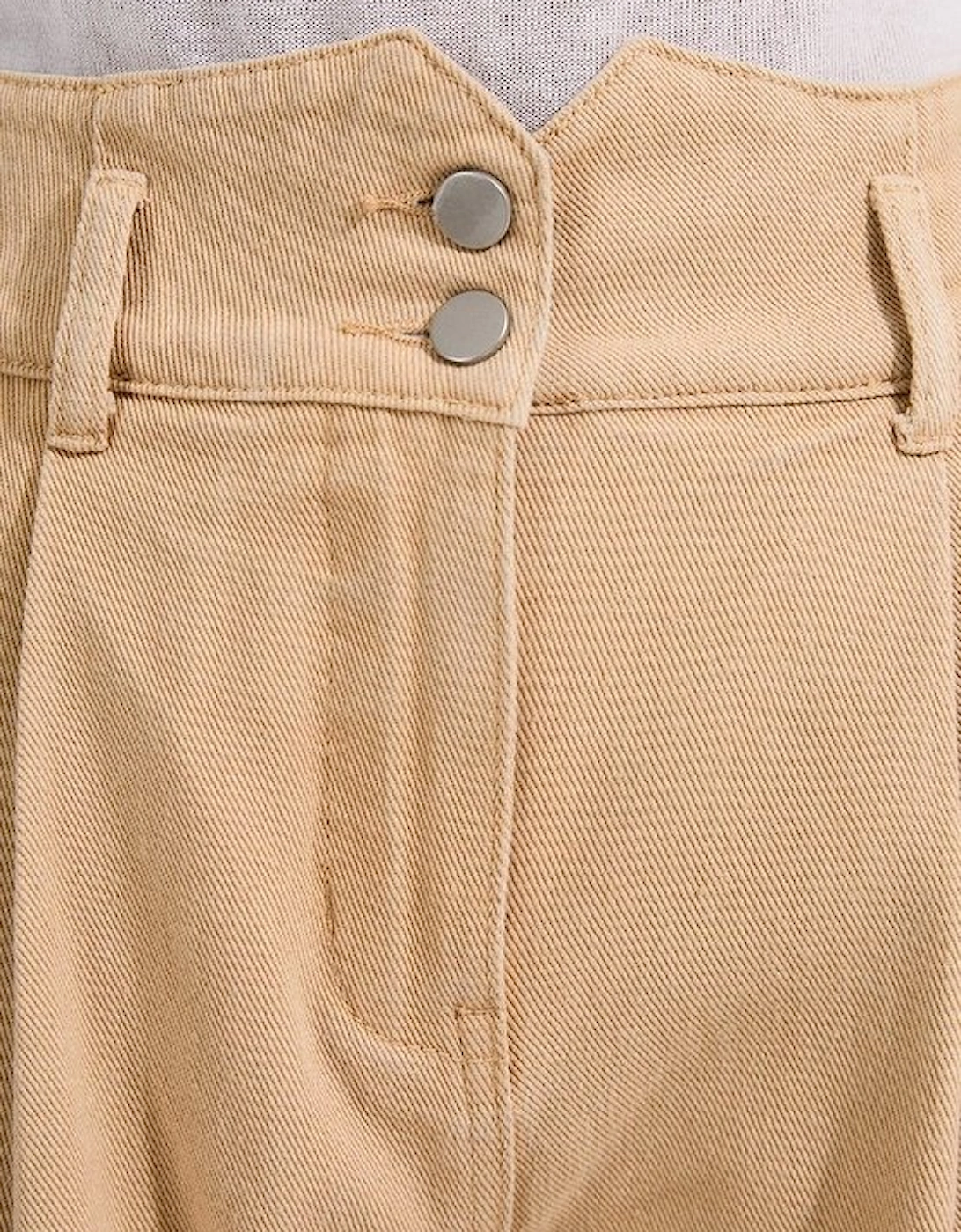 Denim Wide Leg Trousers