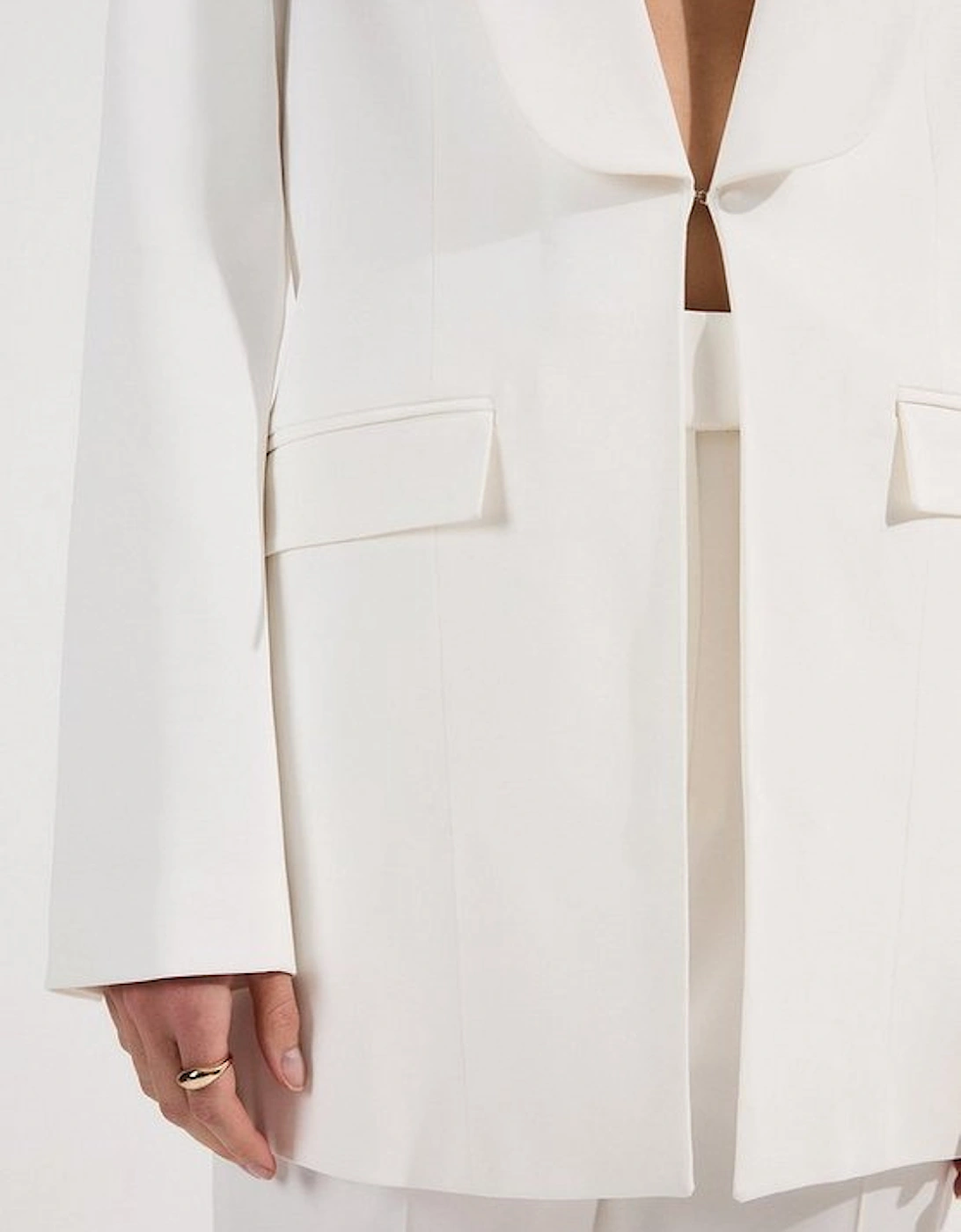 Polished Tailored Single Breasted Blazer, 4 of 3