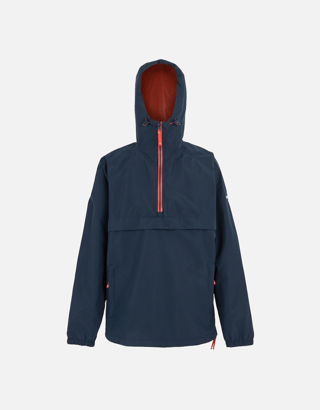 Mens Tayan Waterproof Breathable Zip Neck Jacket, 3 of 2